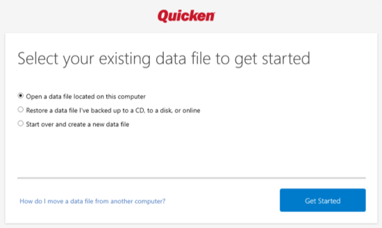 download quicken to new computer